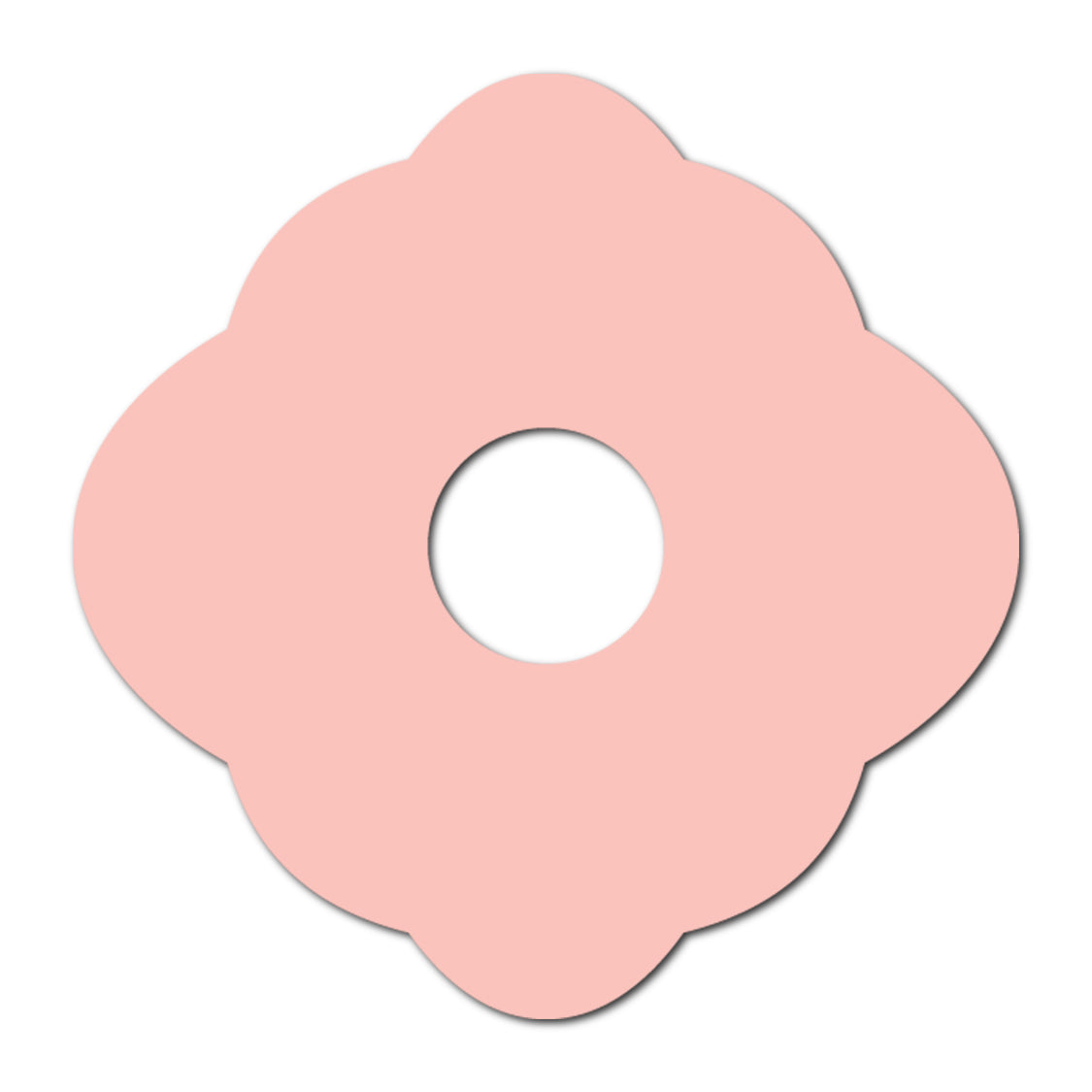 Wine Glass Charm Place Card | SVG Template - Shape 10