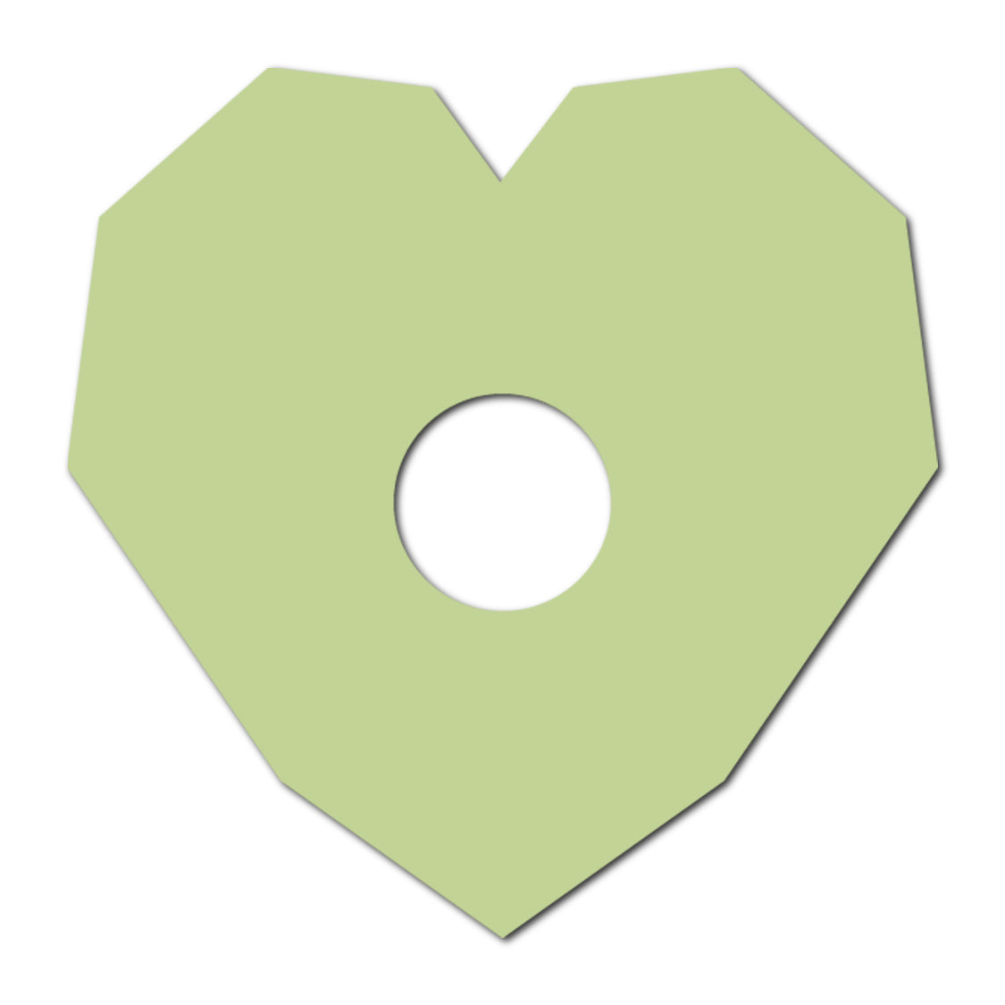 Wine Glass Charm Place Card | SVG Template - Shape 17