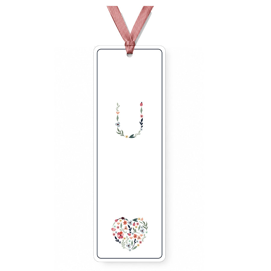 Free Bookmark Place Card Template Download for Weddings - U