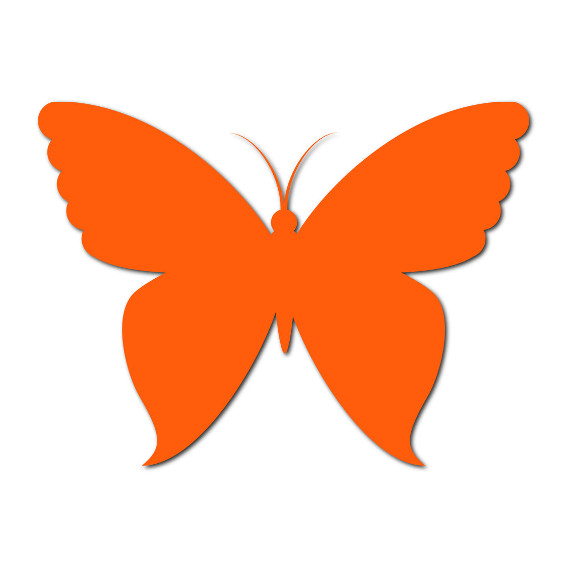 Butterfly SVG PNG Template - Shape 21