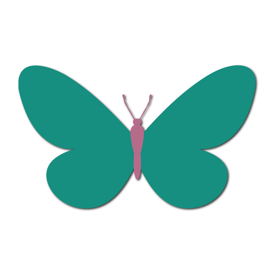 Butterfly SVG PNG Template - Shape 7