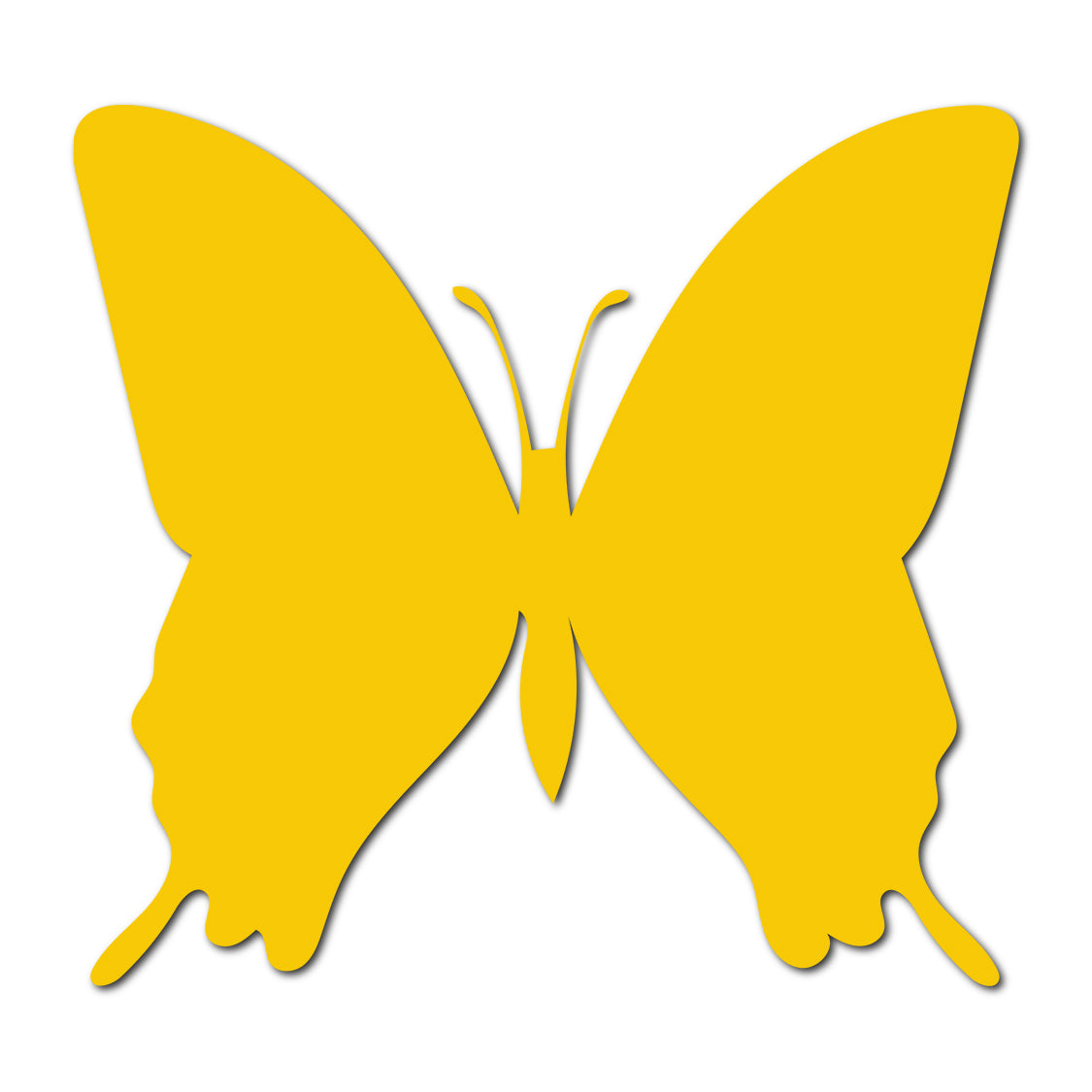 Butterfly SVG PNG Template - Shape 8