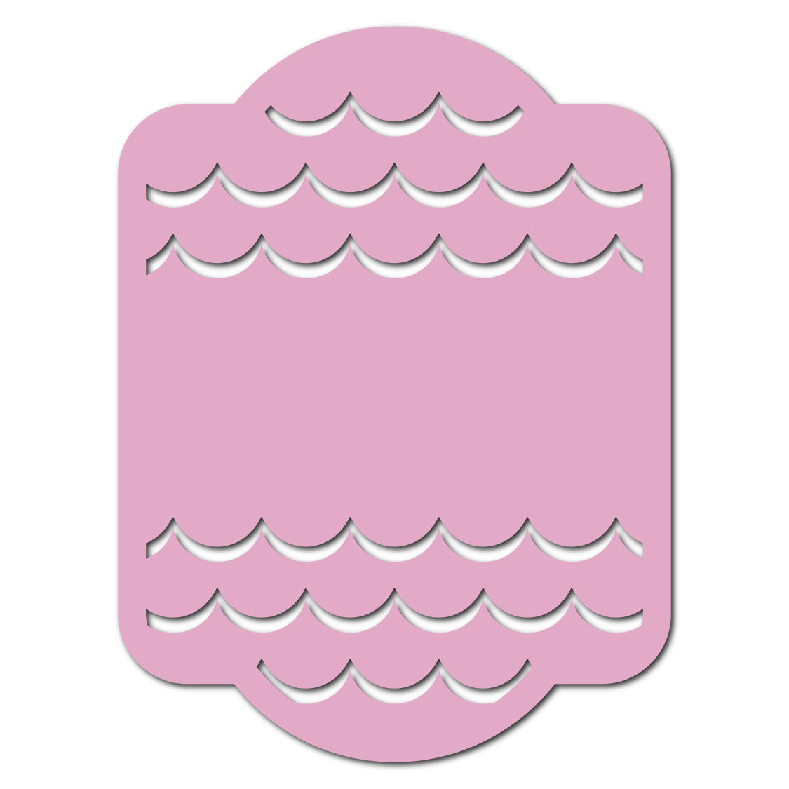 Cardmaking SVG PNG Template | Laser Cut Style - Shape 43
