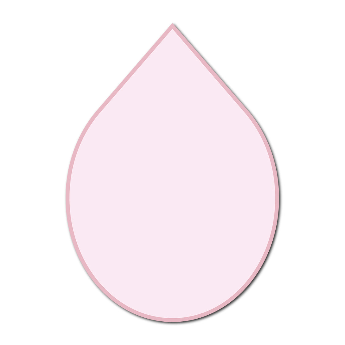 Classic Mounted 2-Layer Card | SVG Template - Shape P155