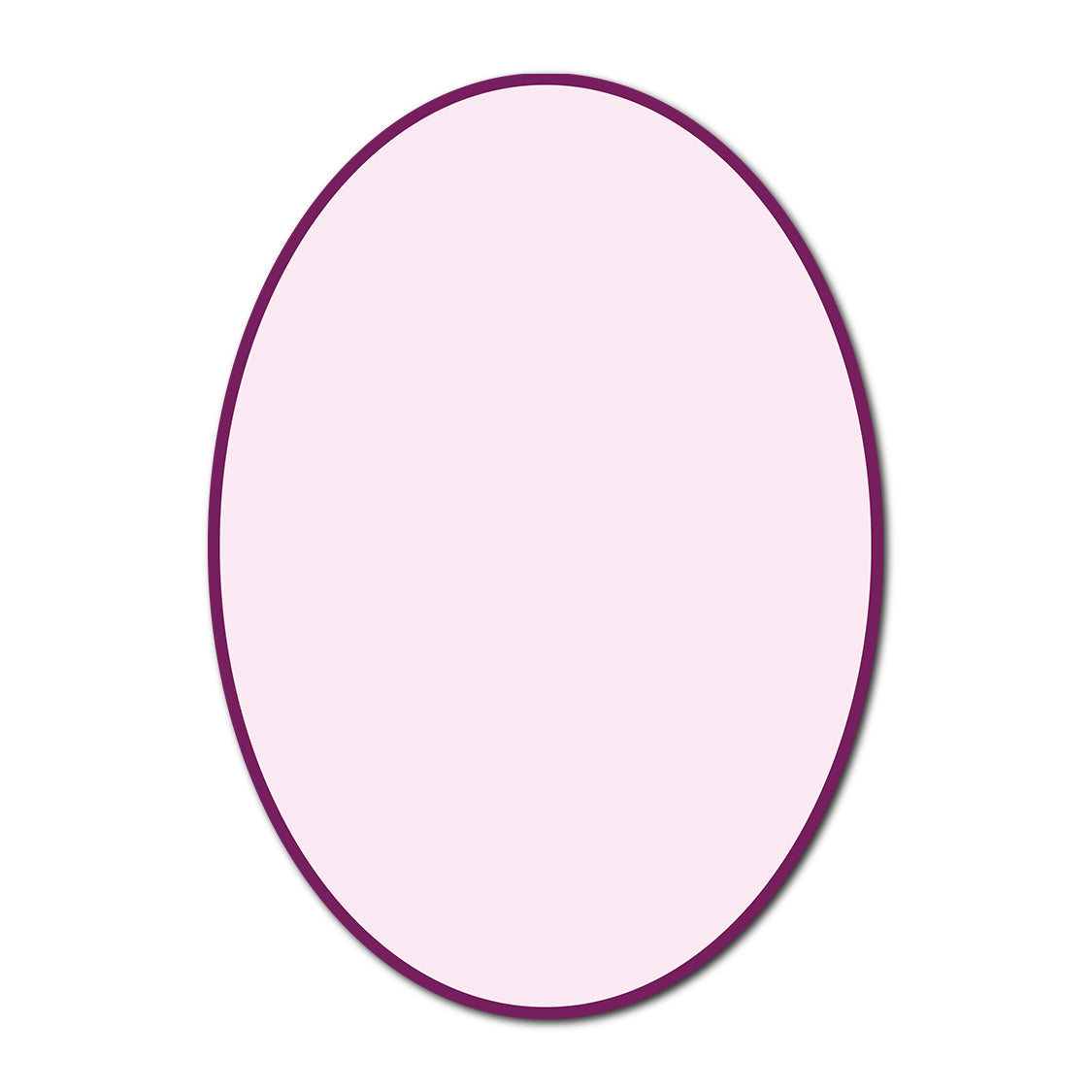 Classic Mounted 2-Layer Card | SVG Template - Shape P158