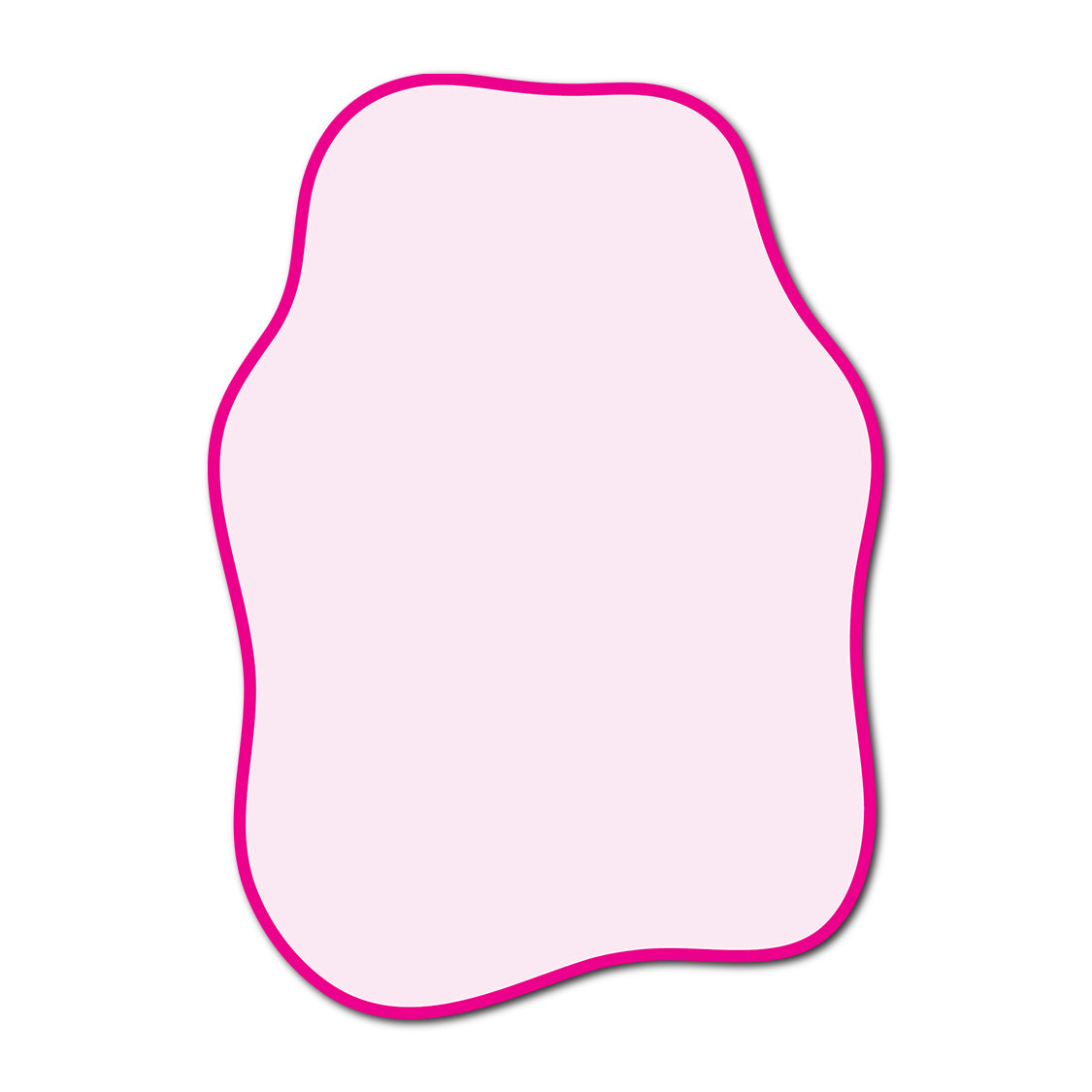 Classic Mounted 2-Layer Card | SVG Template - Shape P226