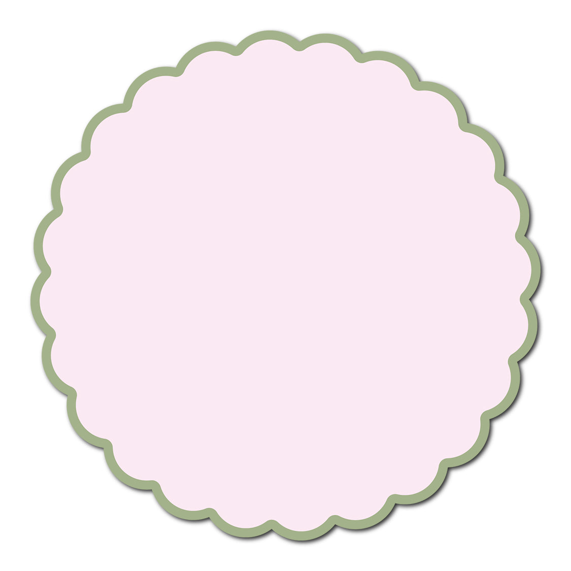 Classic Mounted 2-Layer Card | SVG Template - Shape S80