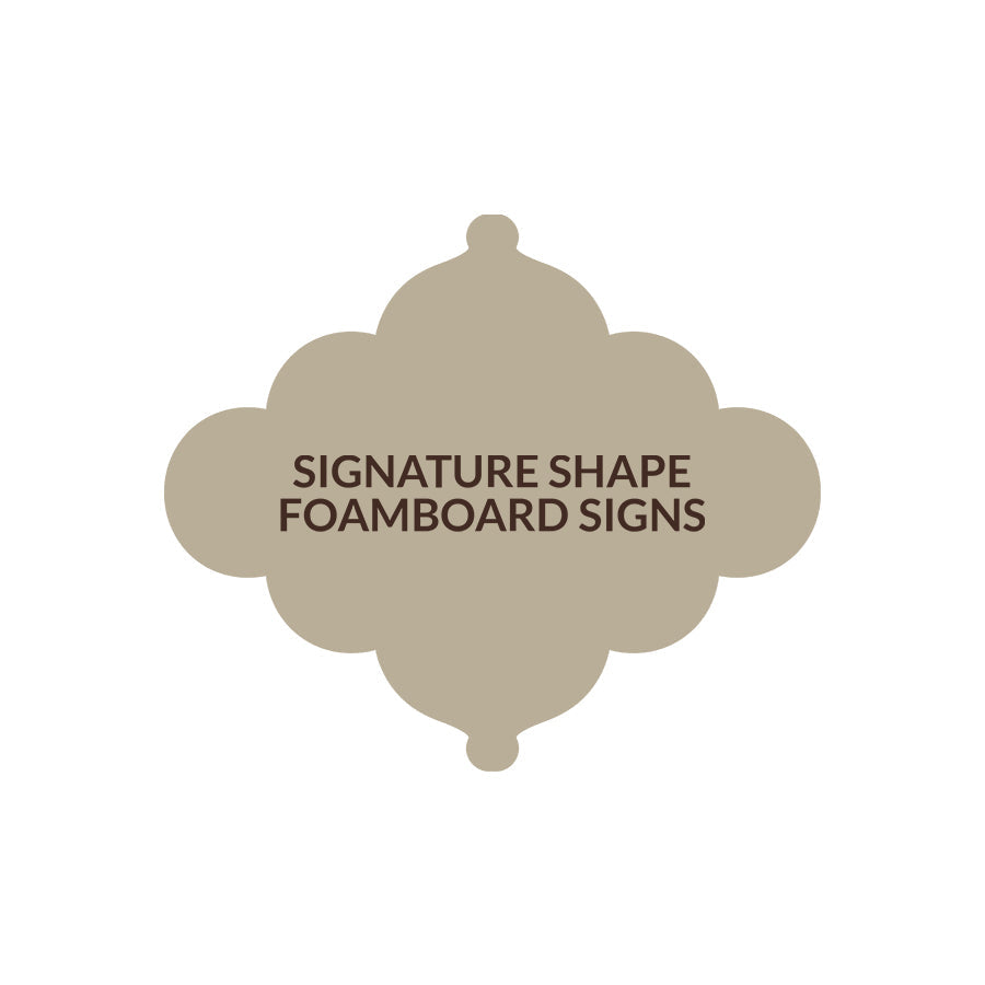 Signature Shape 24 - FoamBoard