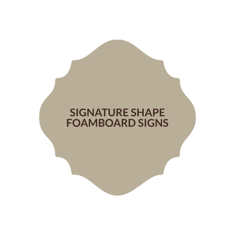 Signature Shape 27 - FoamBoard