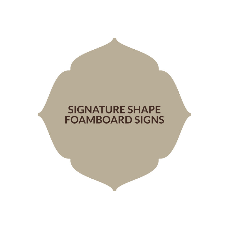 Signature Shape 32 - FoamBoard