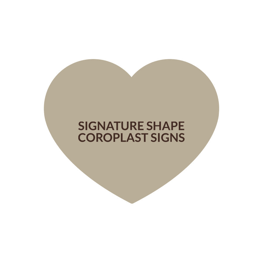 Signature Shape 91 - Coroplast
