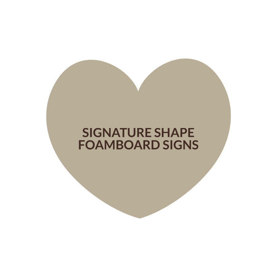 Signature Shape 96 - FoamBoard