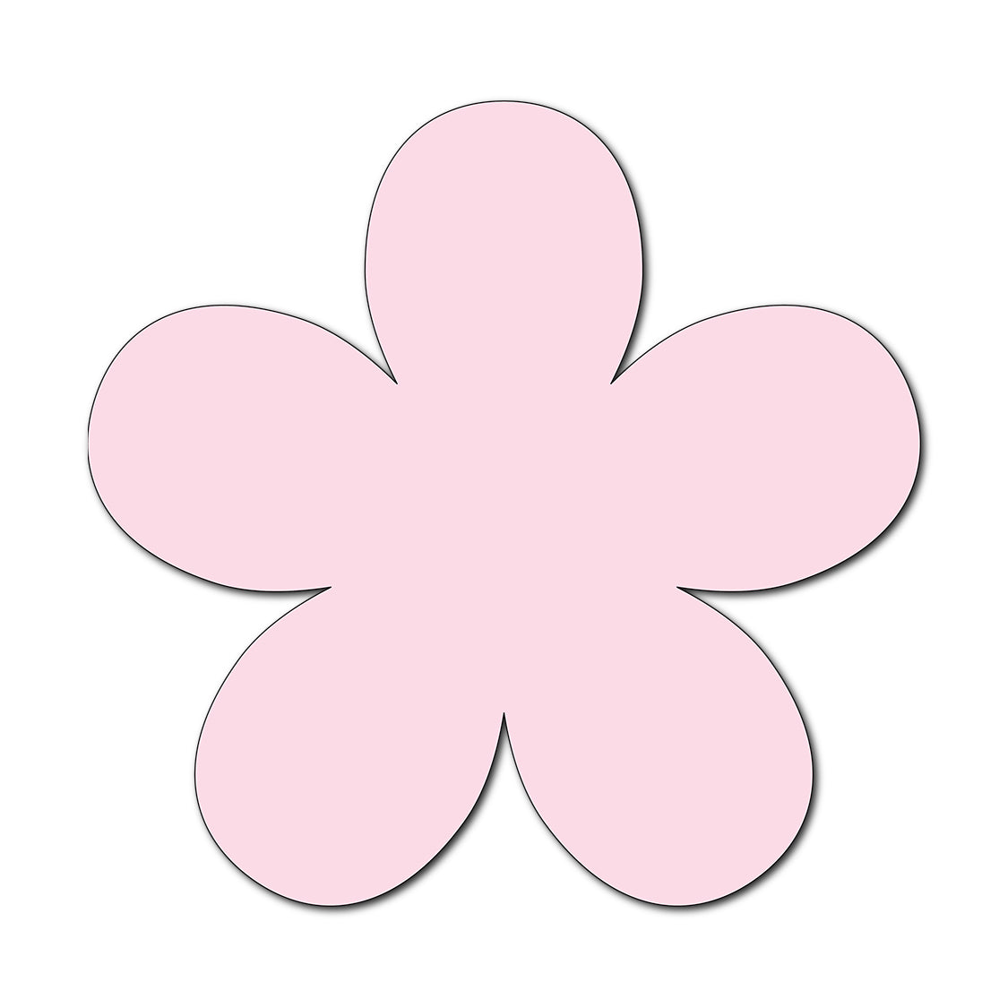 Paper Flower-Making SVG Template | Flower Center - Shape 15