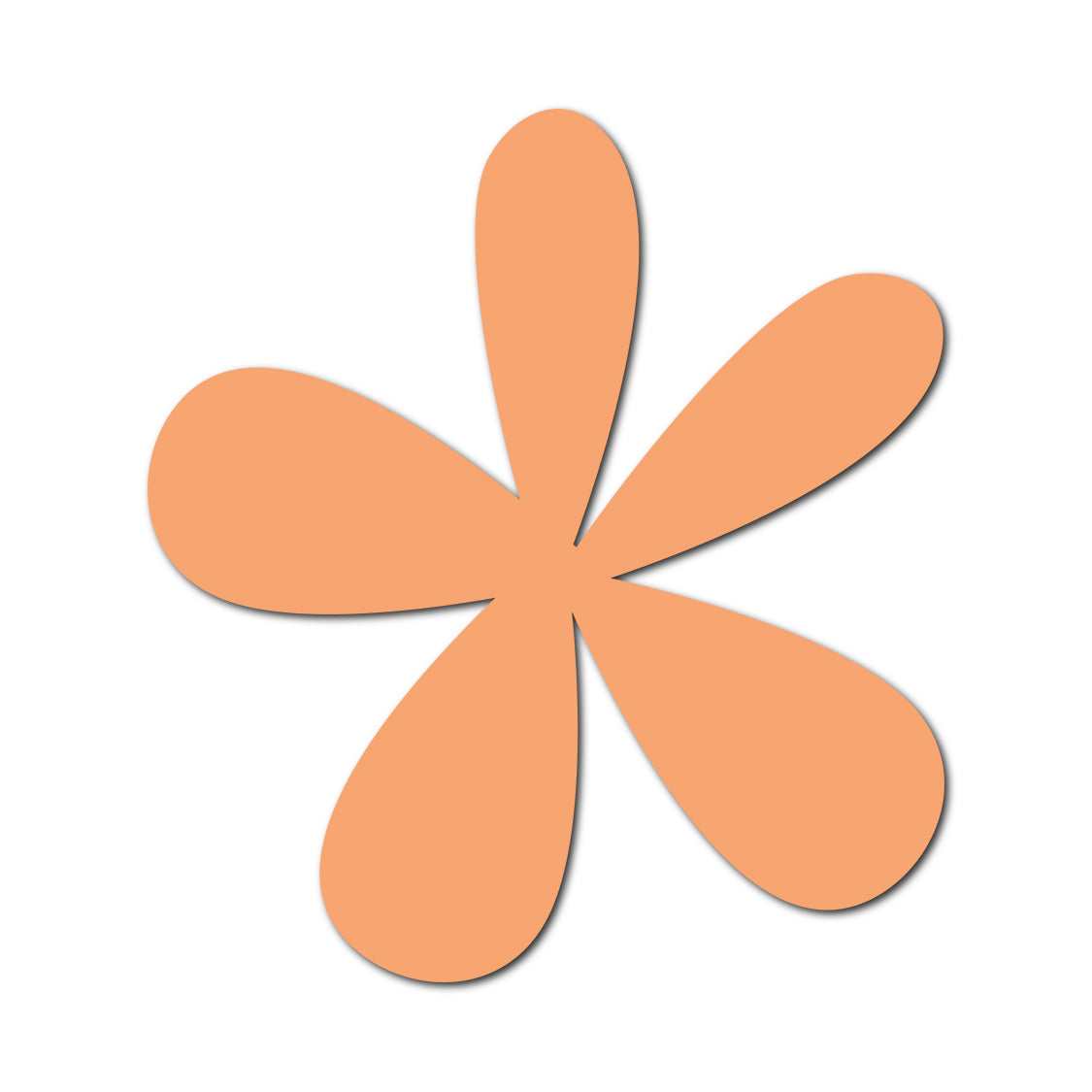 Paper Flower-Making SVG Template | Flower Center - Shape 44