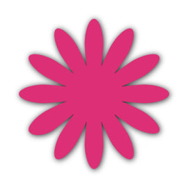 Paper Flower-Making SVG Template | Flower Center - Shape 50