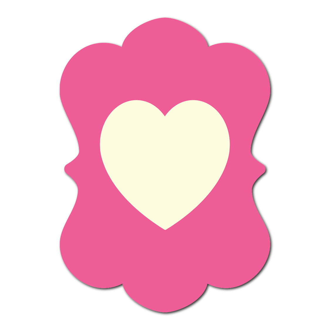 Fun Peek-a-Boo Card | SVG PNG Template - Shape 12