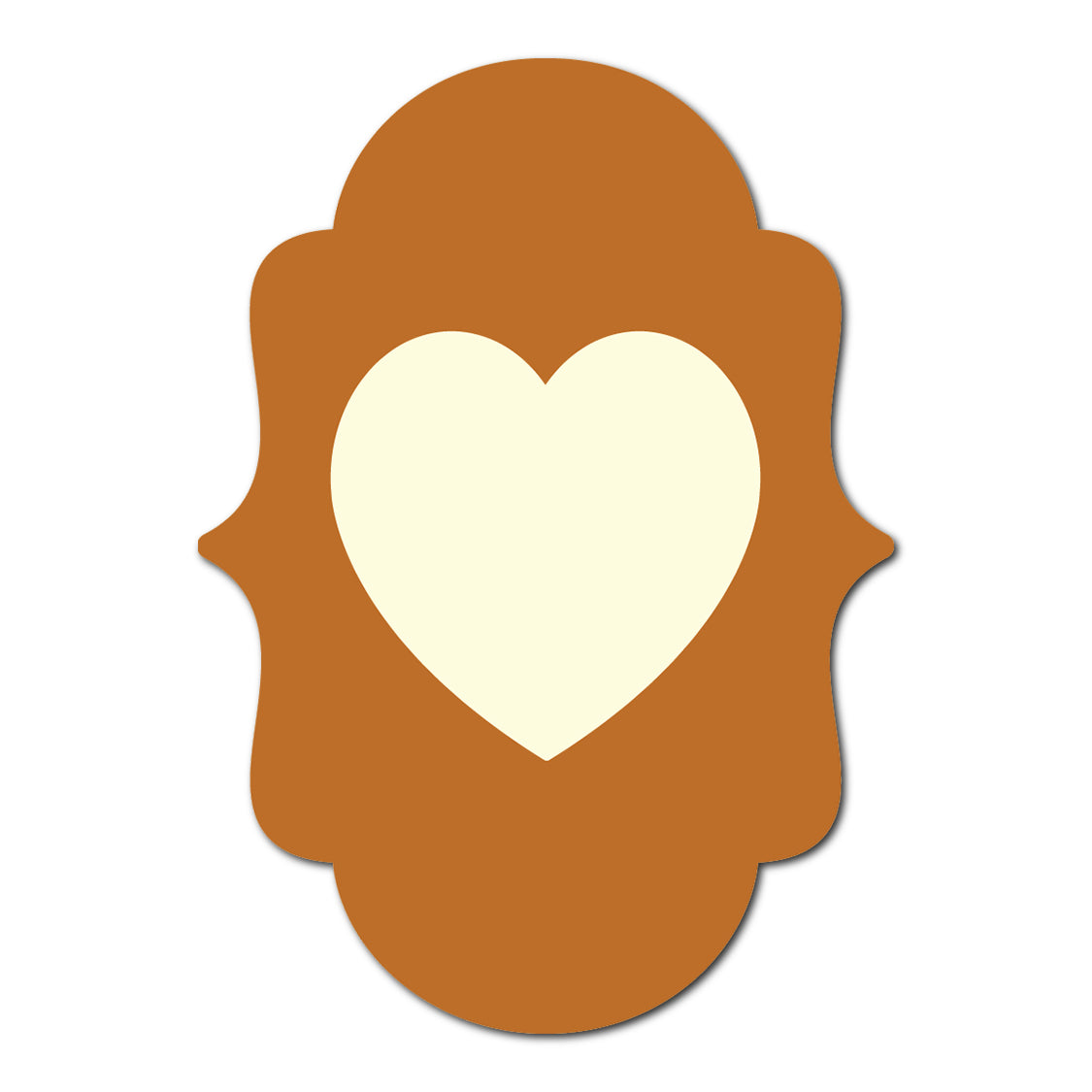Fun Peek-a-Boo Card | SVG PNG Template - Shape 17