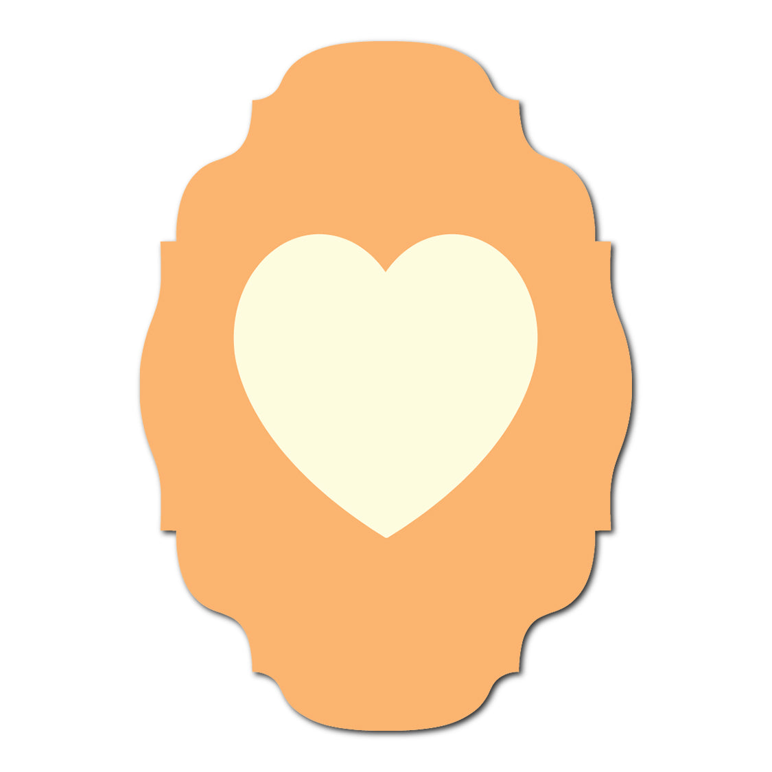 Fun Peek-a-Boo Card | SVG PNG Template - Shape 19