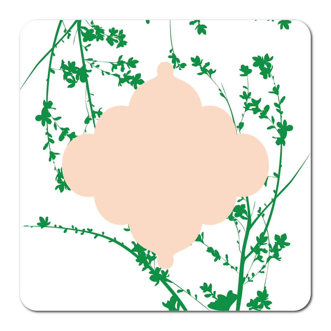 Garden Theme Layered Card | SVG PNG Template - Shape 15
