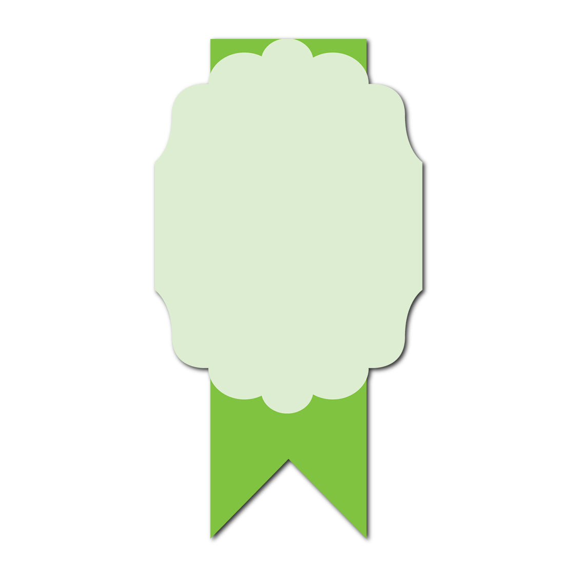 17 Layer Set Favor Card | SVG PNG Template - Shape 16