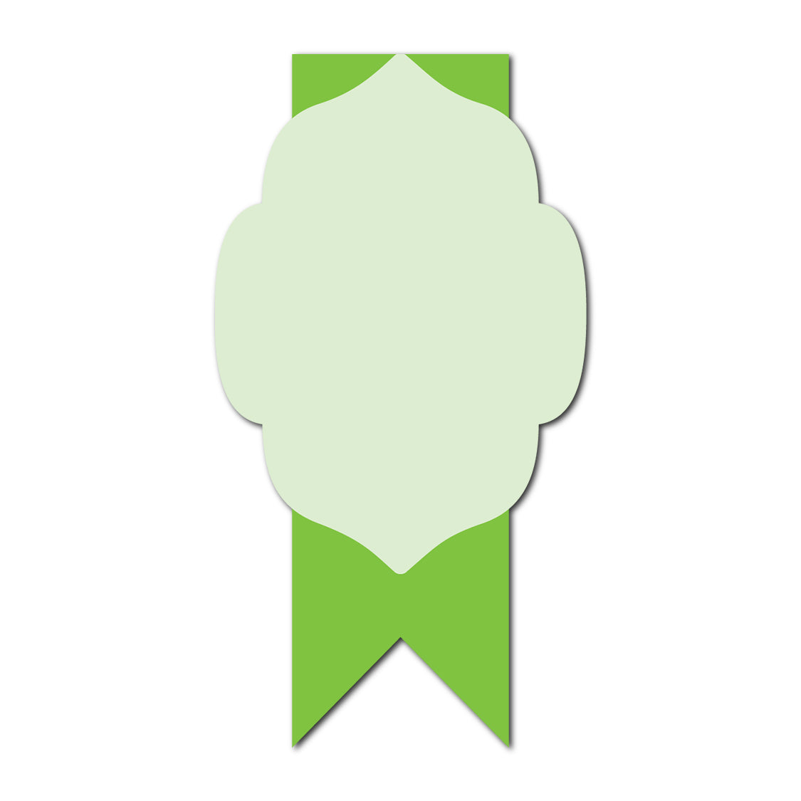 2 Layer Set Favor Card | SVG PNG Template - Shape 1