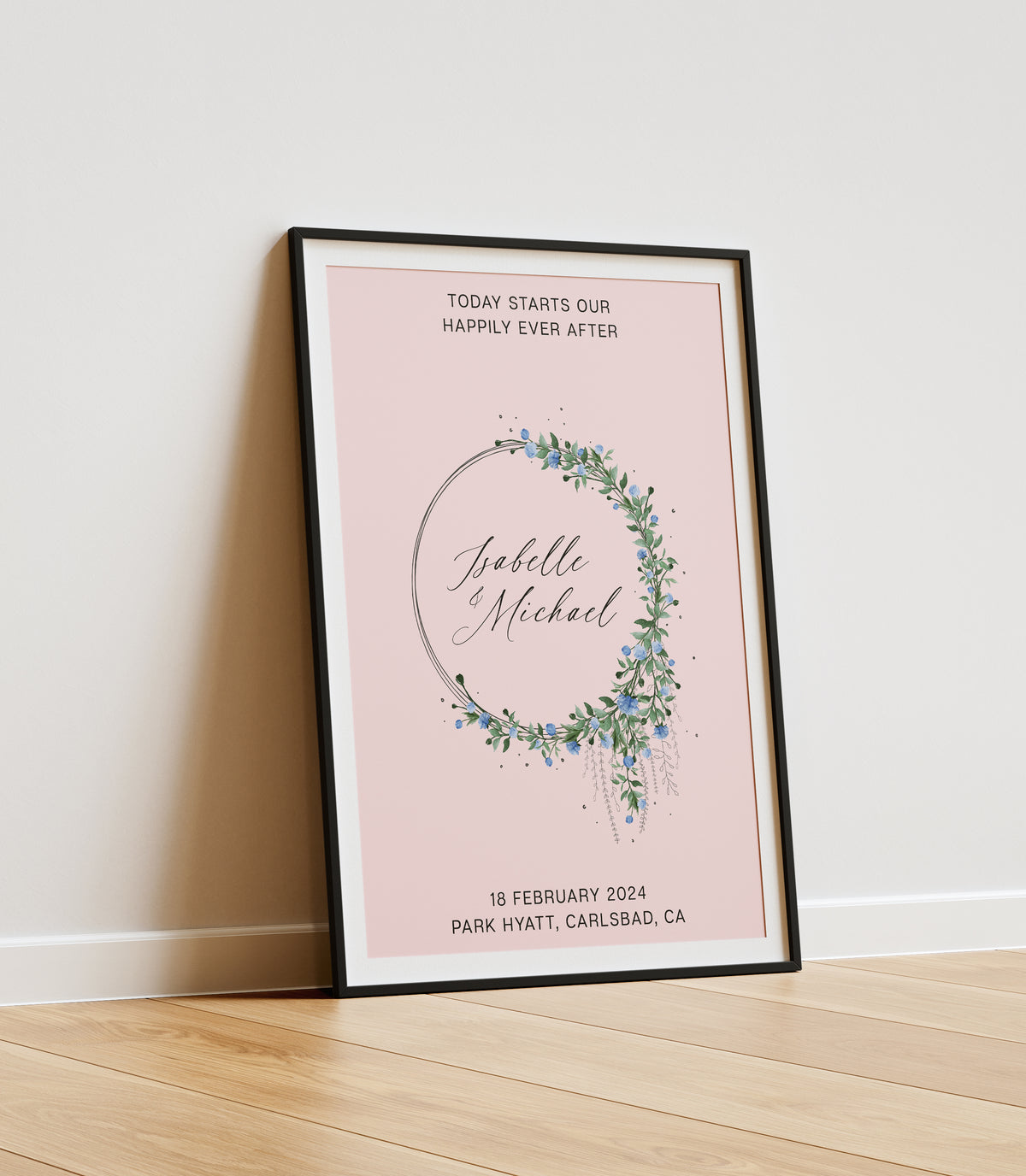 Standard Personalized Wedding Posters | Fully Custom Print