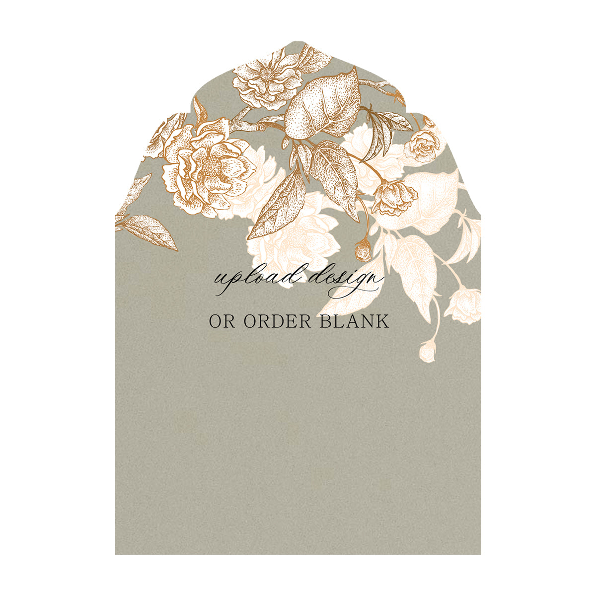 Custom Wedding Prints on Diecut Shaped Cardstock | Regal Shape