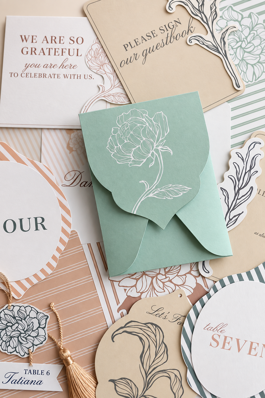 COORDINATED SUITES: Isabel Wedding Collection