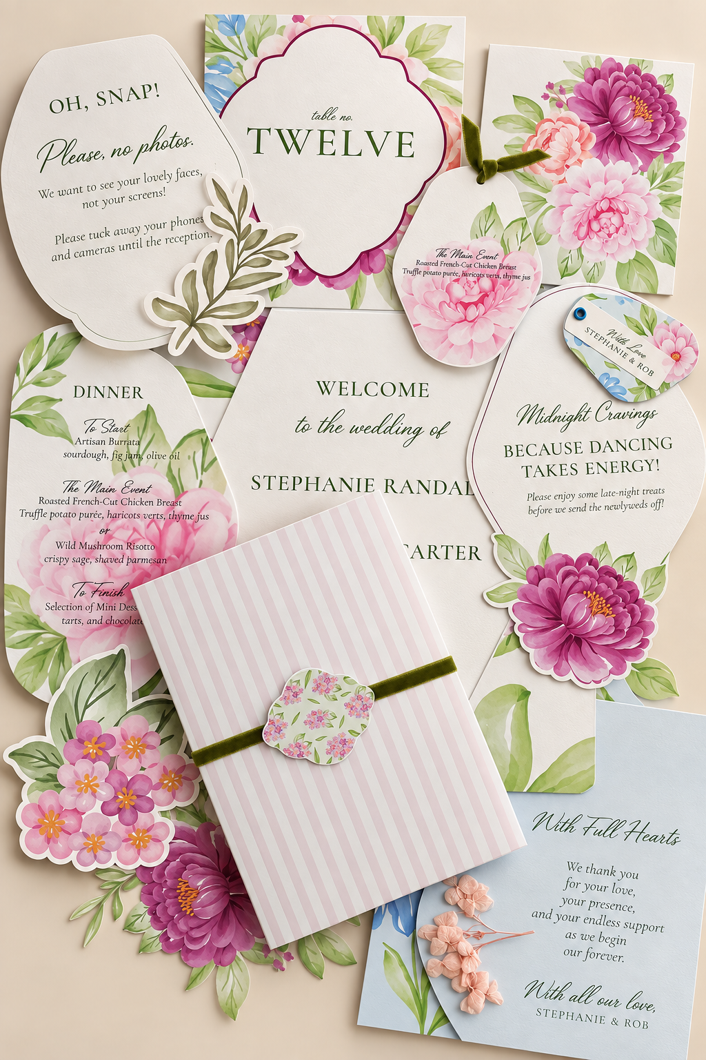 COORDINATED SUITES: Chloe Wedding Collection