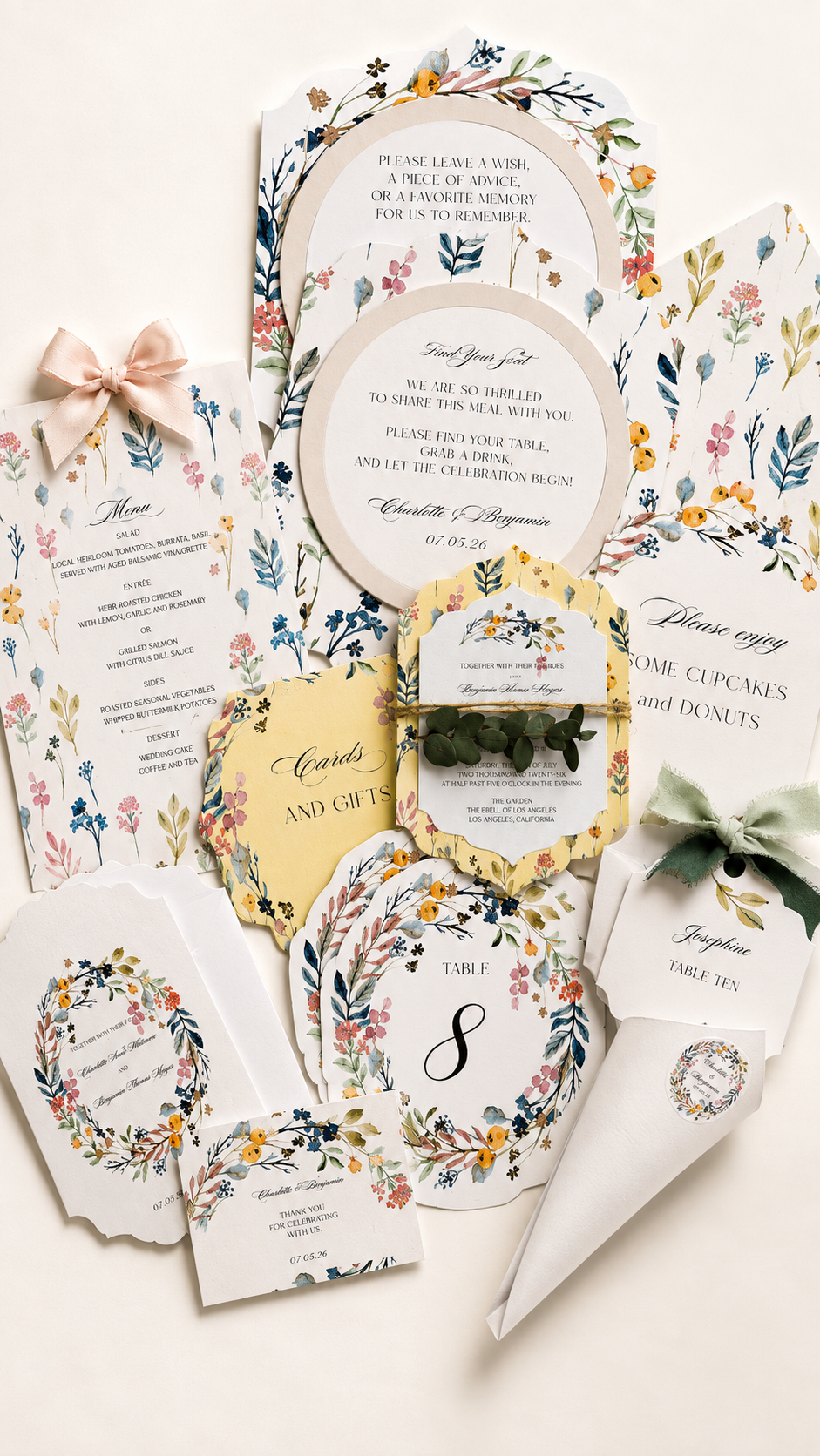 COORDINATED SUITES: Cassandra Wedding Collection