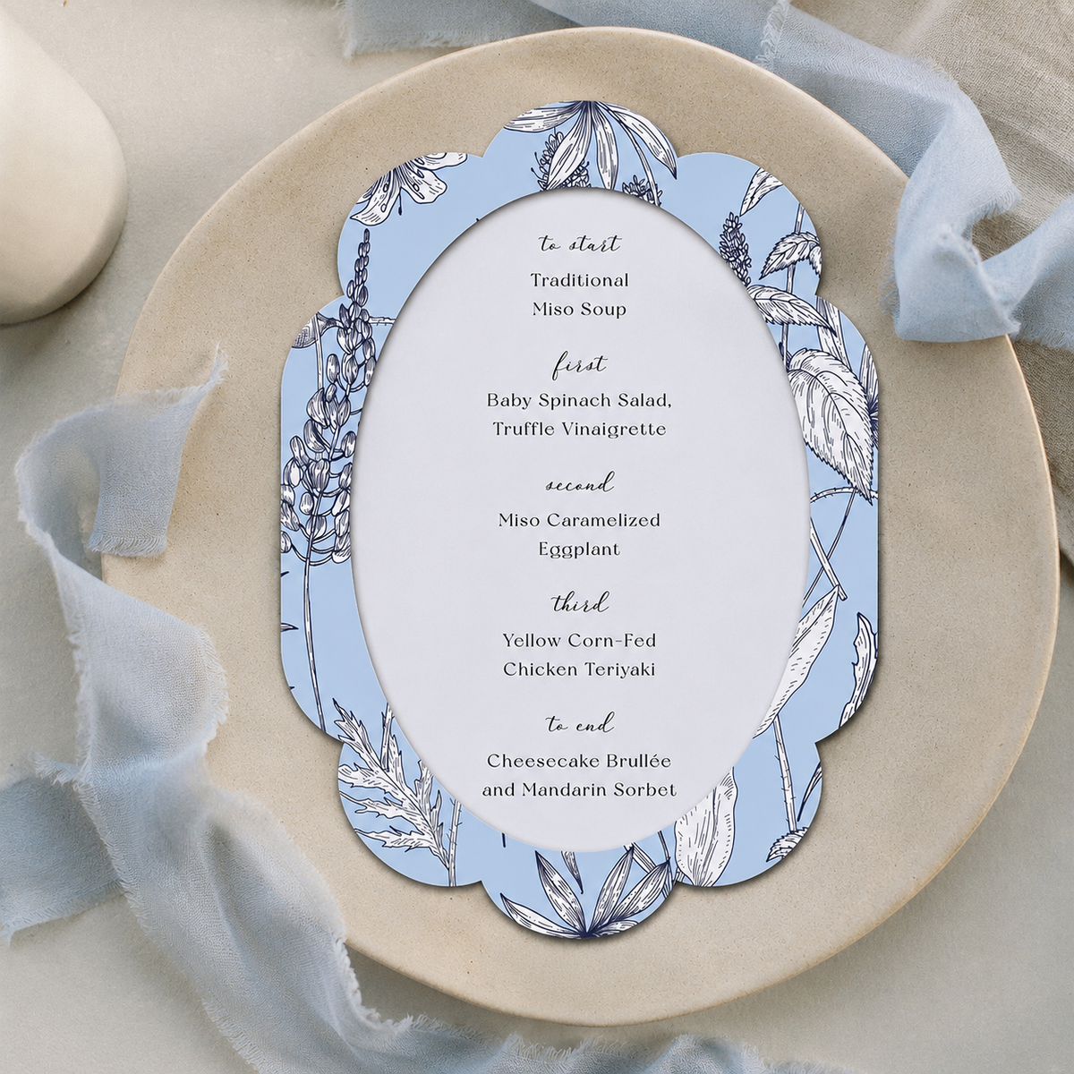 CUT TEMPLATES: Modern Frame Style Wedding Stationery