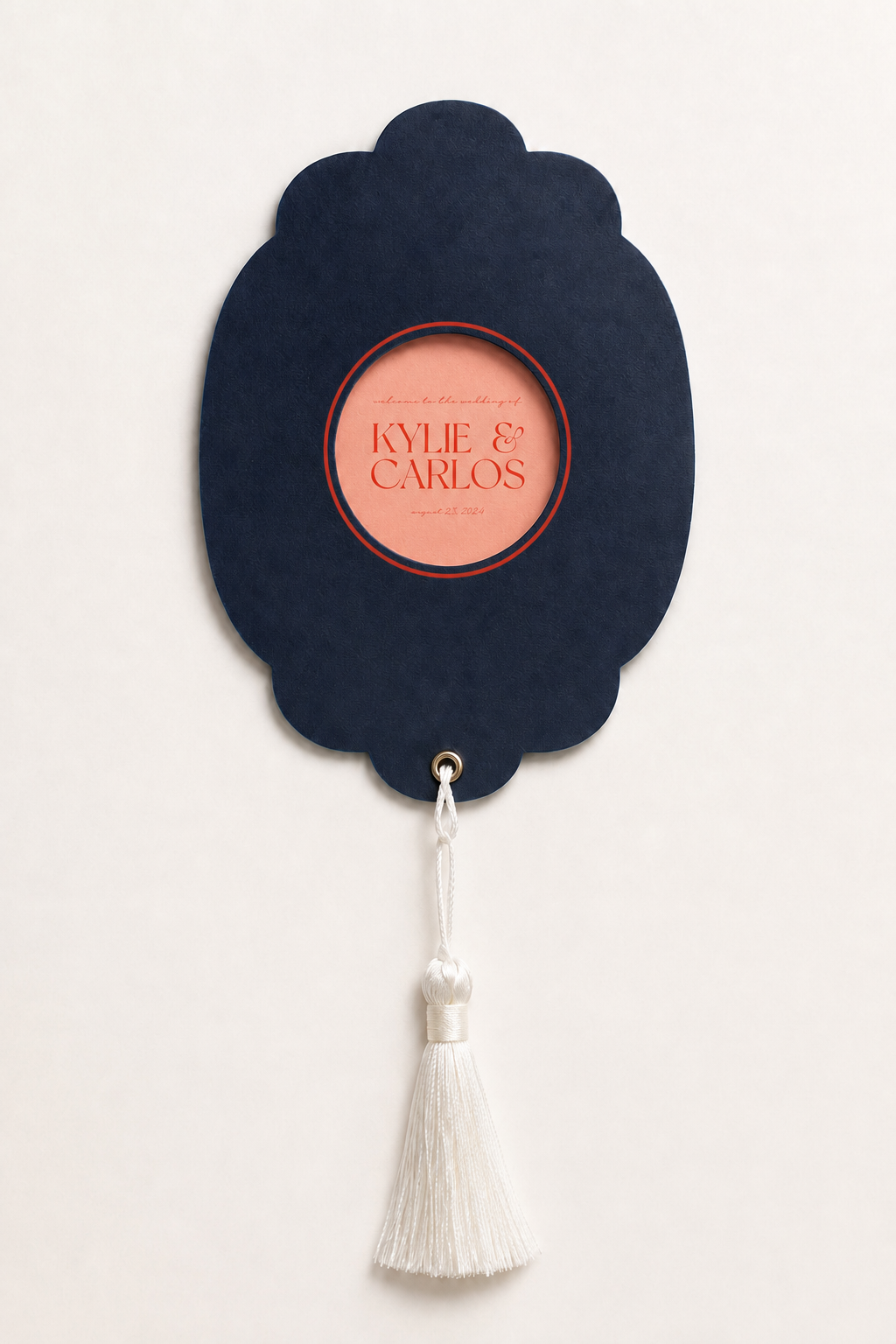 CUT TEMPLATES: Two‑Layer Window Wedding Cards