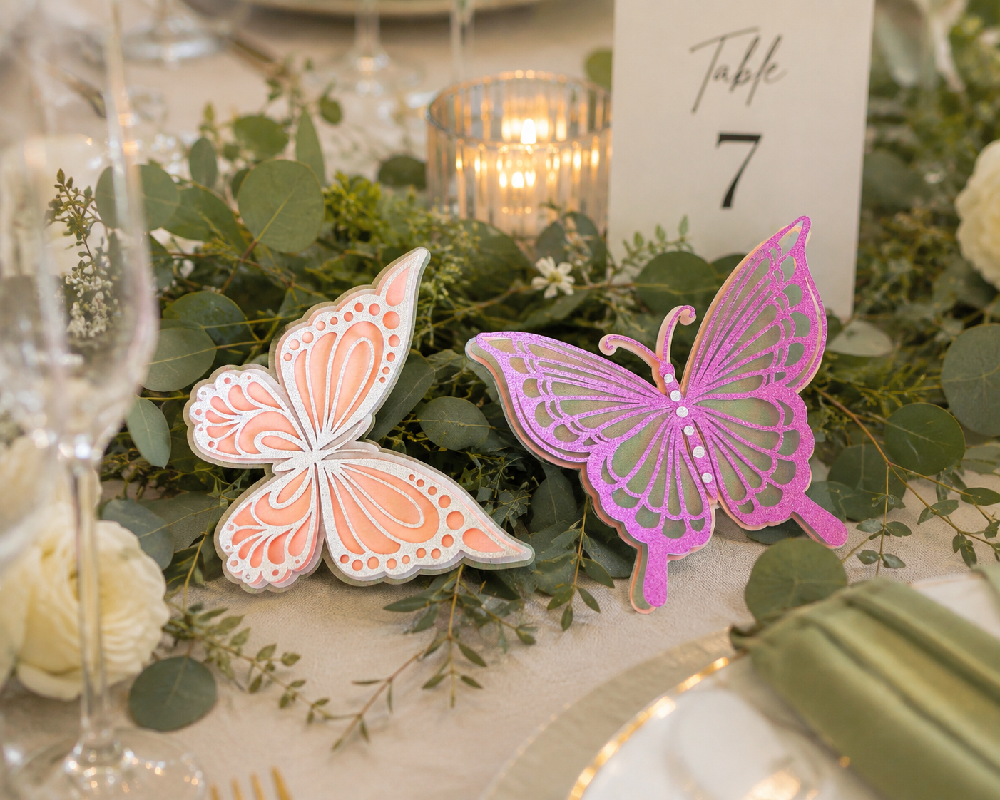TEMPLATES: Butterfly Shapes