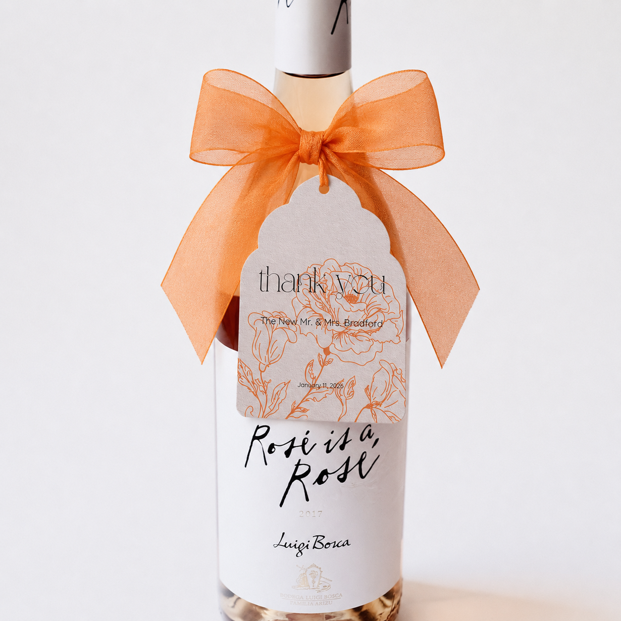 TEMPLATES: Floral Printed Favor Tags