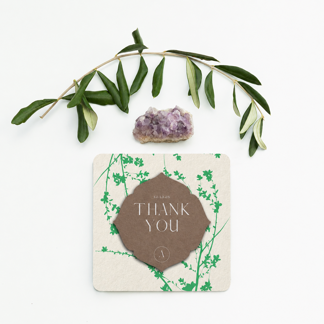 TEMPLATES: Layered Garden Theme Mini Cards
