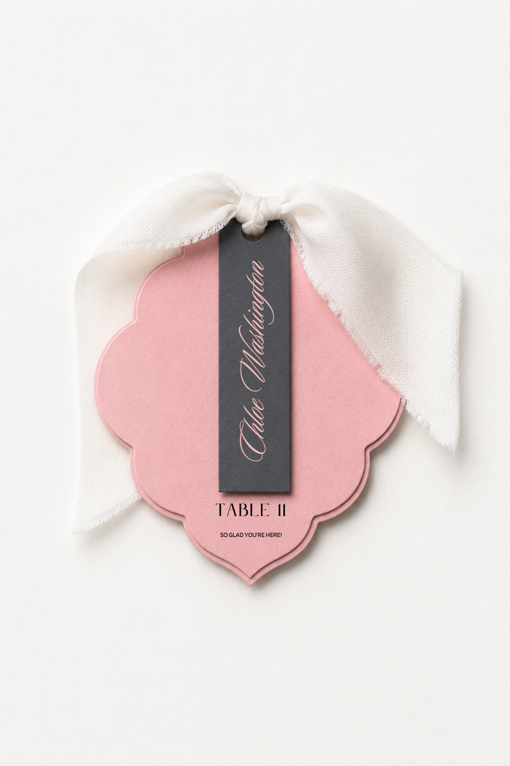 CUT TEMPLATES: Charming Reception Seating Card Combo