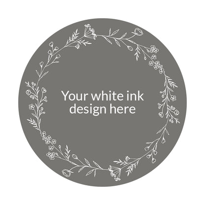 Personalized Wedding Table Numbers | Semi-Custom White Ink Print | Signature Design 1