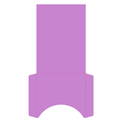 Invitation Sleeve Template for 5x7" Invitation Suite - Free 5x7 invitation Sleeve SVG for Cricut