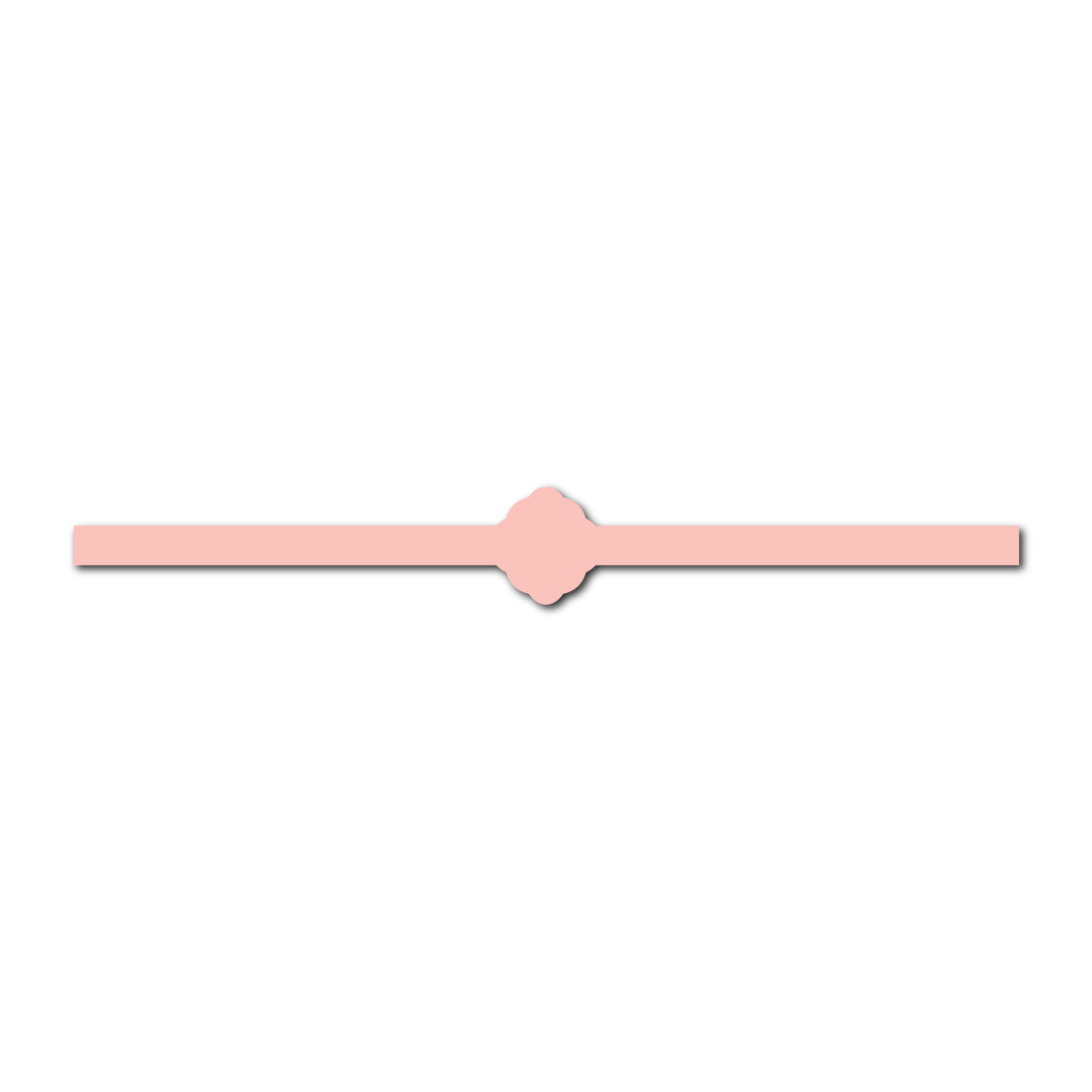 Portrait Wedding Invitation Belly Band SVG Template | Skinny - Shape 10