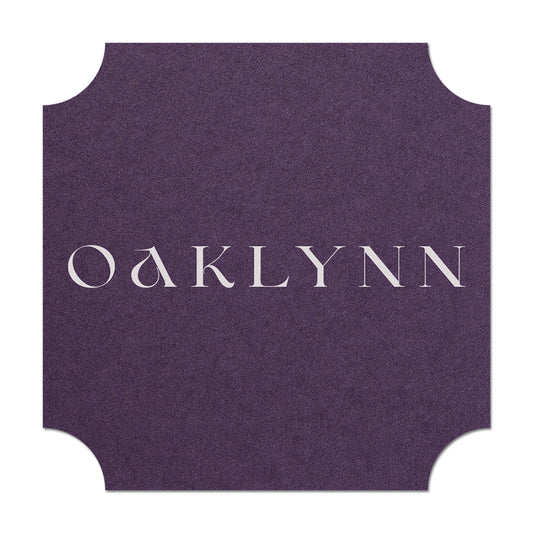 Personalized Wedding Place Cards | Fully Custom White Ink Print | Signature Shape 10