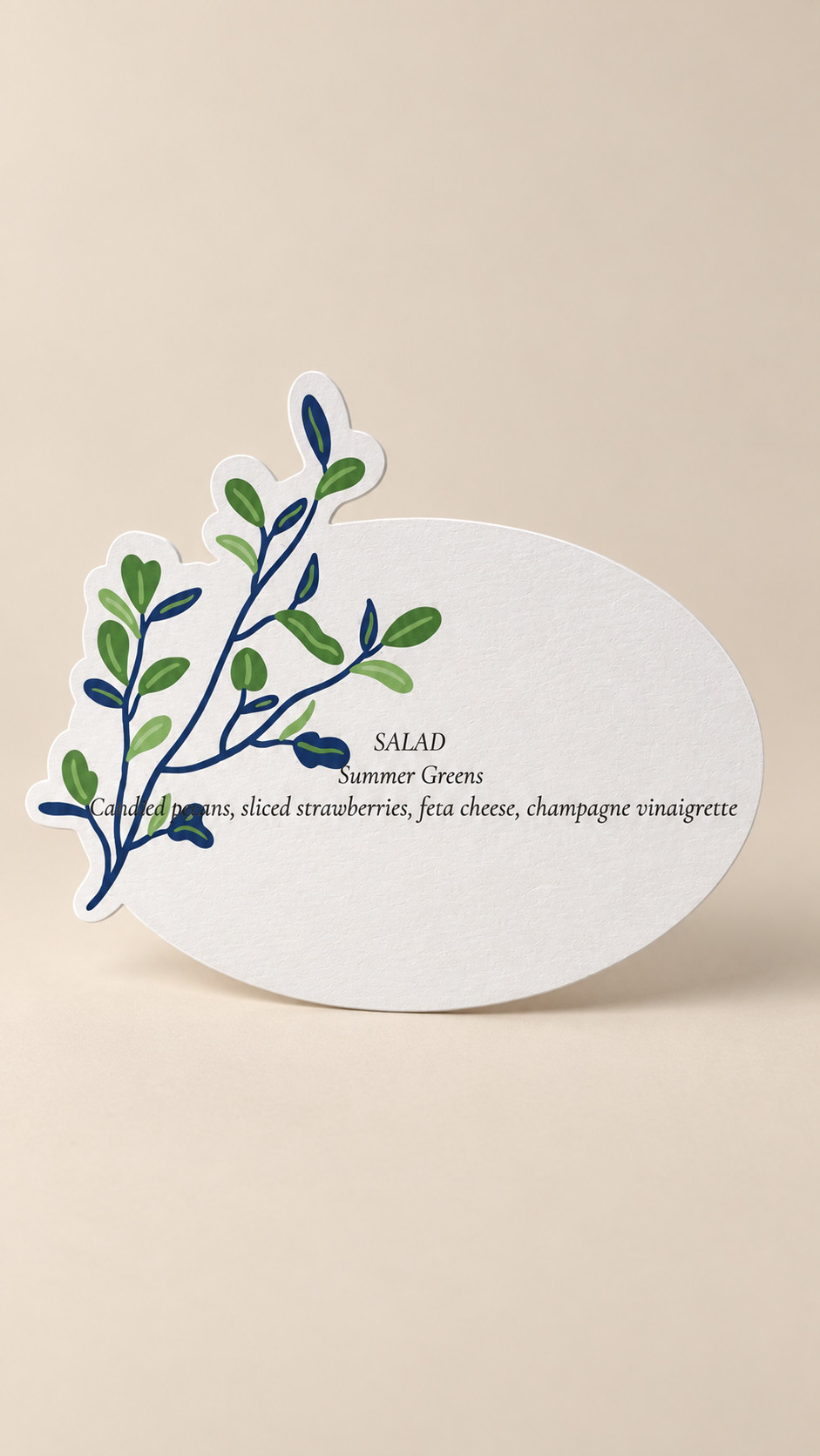 Complete Botanical Wedding Stationery PNG Template Bundle for Cricut | Print Then Cut Invitation, Signs, Menu, Place Cards & More - Diana Collection