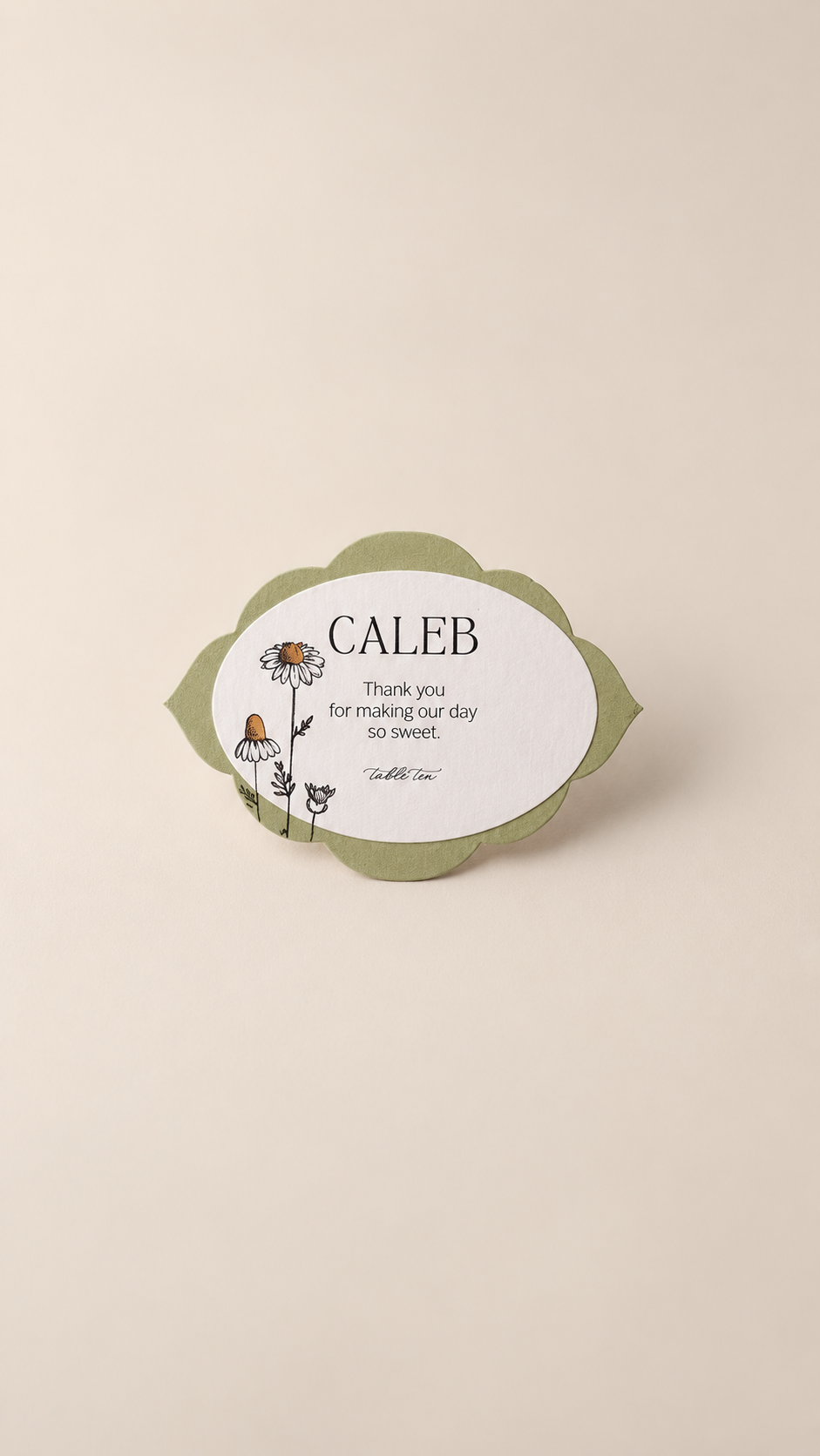 Botanical Wedding Labels & Mini Signage PNG Templates Set of 3 | Print and Cut Floral Labels - Keisha Collection