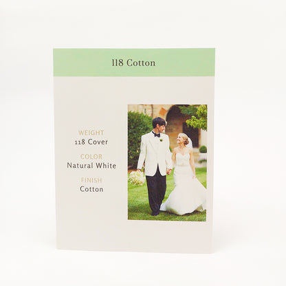 Standard Print Flat Card - Half Arch Shape