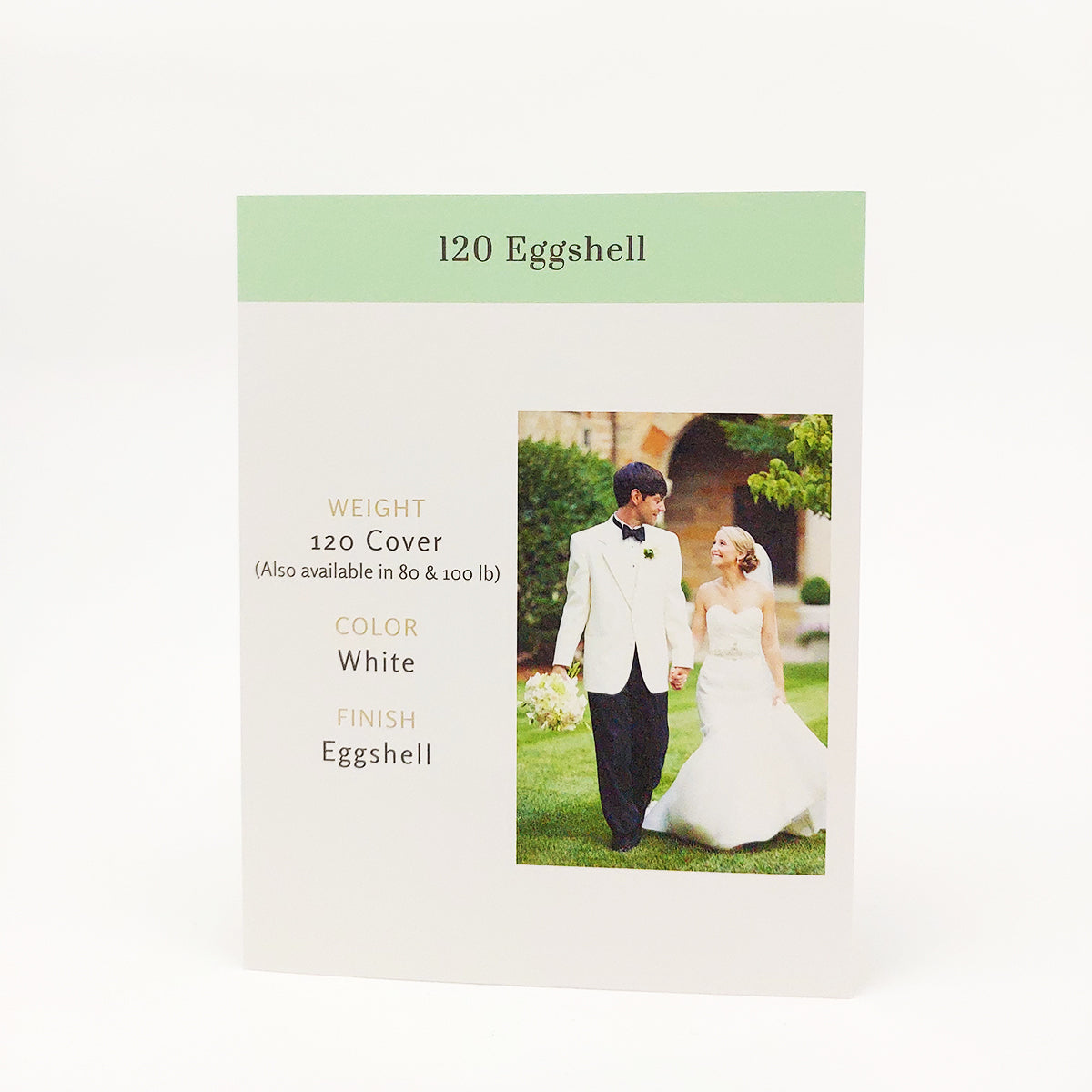 Standard Print Flat Card - Half Arch Shape