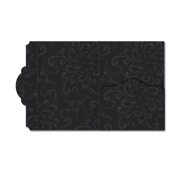 Invitation Pocket Card Template | Ideal for 5x7" Invitations - Cricut Wedding Invitation Pocket SVG