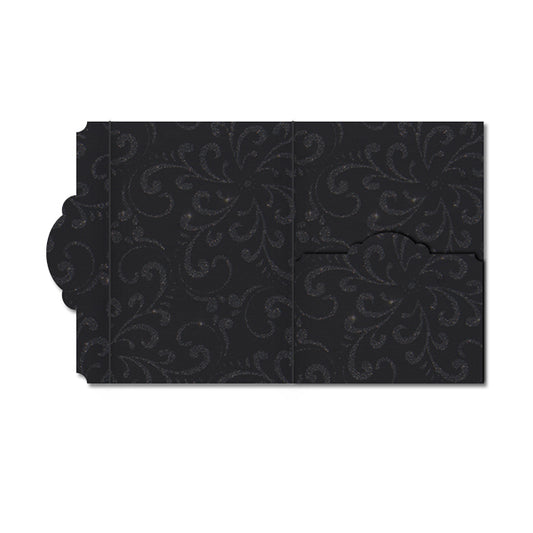 Invitation Pocket Card Template | Ideal for 5x7" Invitations - Cricut Wedding Invitation Pocket SVG