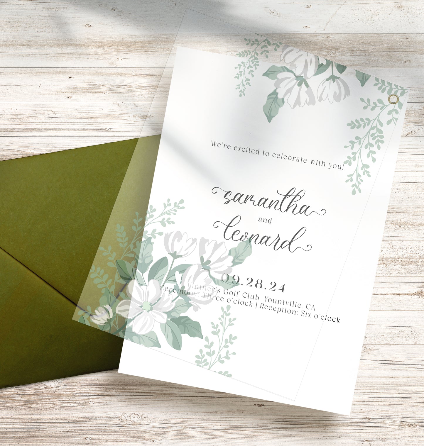 Free Garden-Inspired Vellum Overlay Template | Print-and-Cut PNG & Printable PDF - Design 12