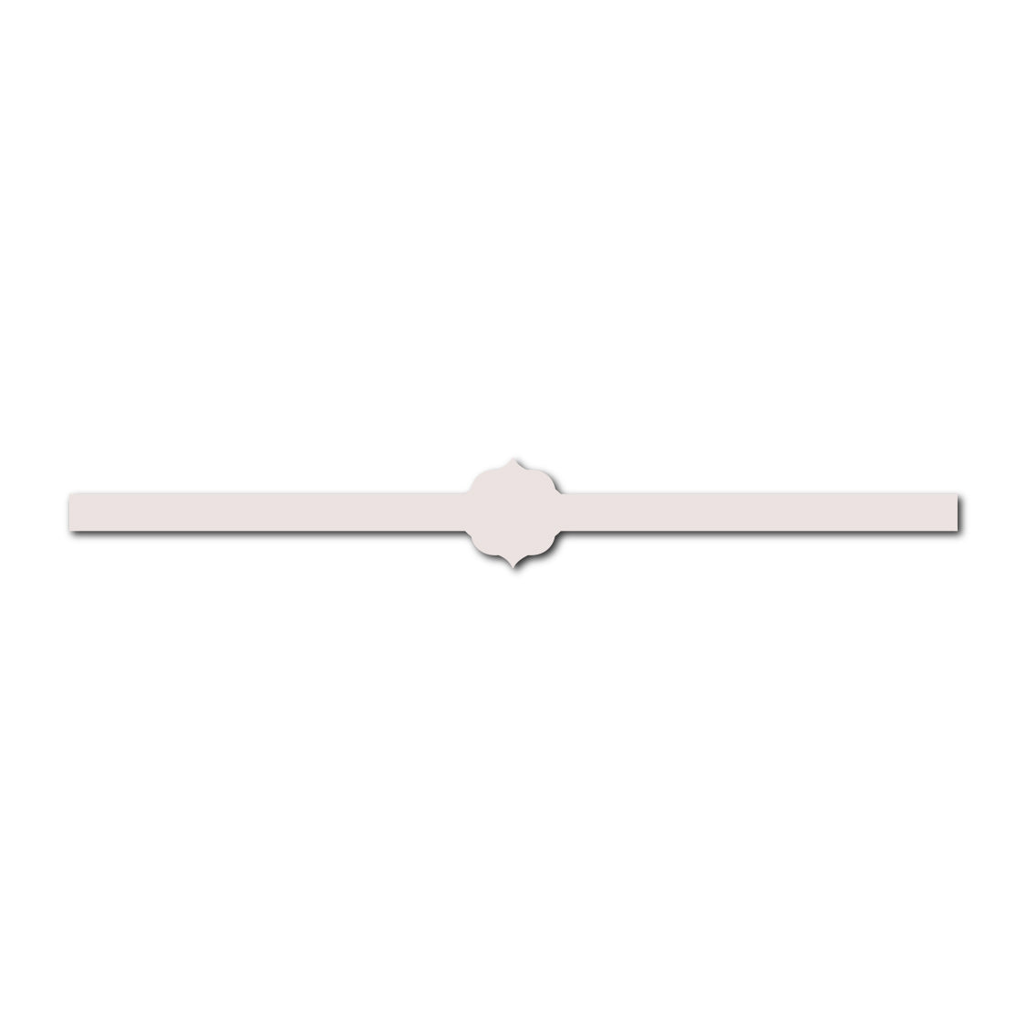 Portrait Wedding Invitation Belly Band SVG Template | Skinny - Shape 12