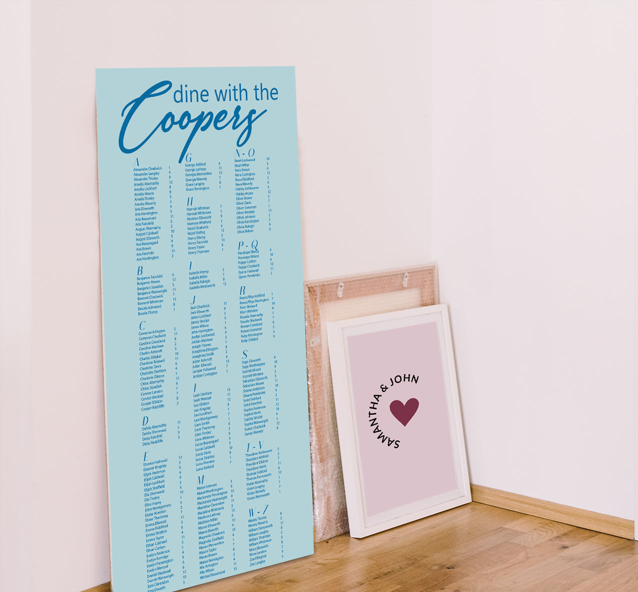 Rectangle Foam Board Signage