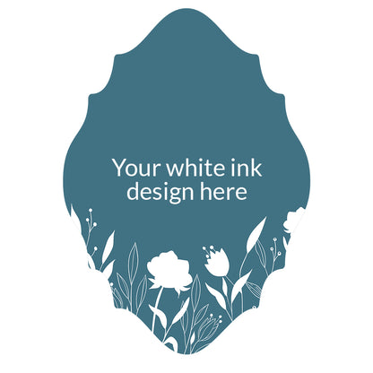 White Ink Print | Signature Design | Semi Custom Table Numbers - Design 15